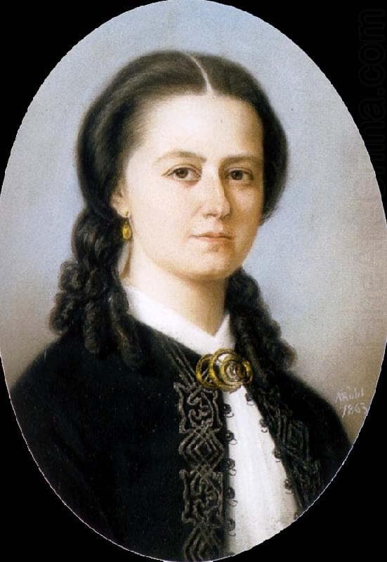 Laura Netzel, historische Portraitaufnahme