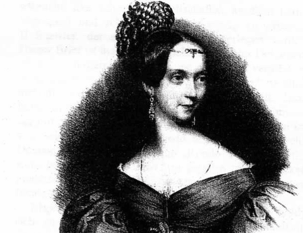 Delphine von Schauroth, Gemälde eines unbekannten Malers